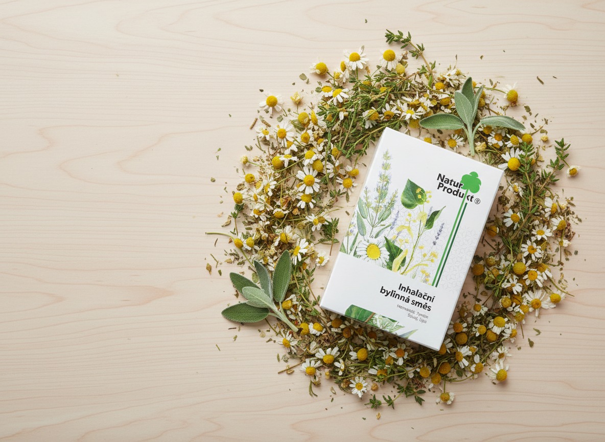 Produkt + bylinky bez sáčku